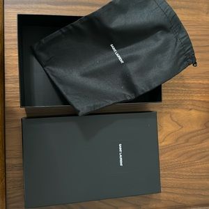 Saint Laurent Box with Dust Bag